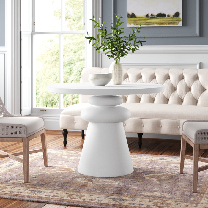 Joss & Main Drea Round Dining Table Wayfair
